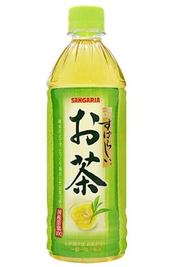 Sangaria Subarashii Ocha Japanese Green Tea 500ml PET Bottle