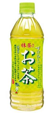 Sangaria Subarashii Matcha-iri Ocha 500ml PET Bottle
