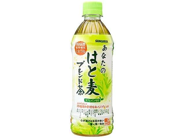 Sangaria Anata no Hatomugi Blend Tea 500ml PET Bottle