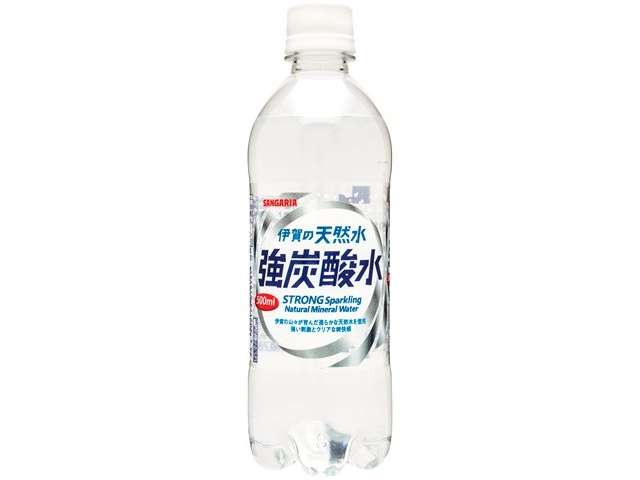 サンガリア 伊賀天然水強炭酸水