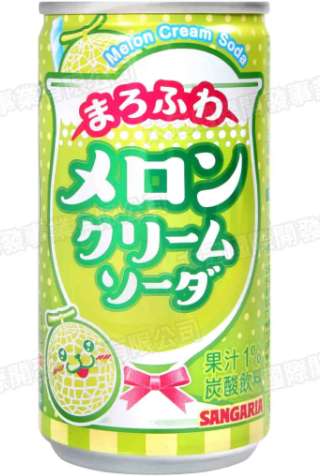 Sangaria Marofuwa Melon Cream Soda 190g Can