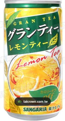 Sangaria GranTea Lemon Tea 185g Can