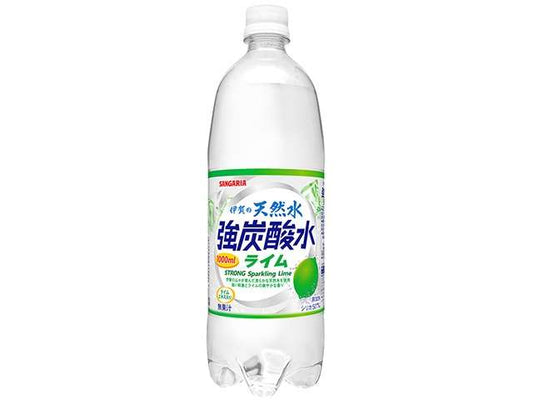 サンガリア 伊賀の強炭酸水ライム