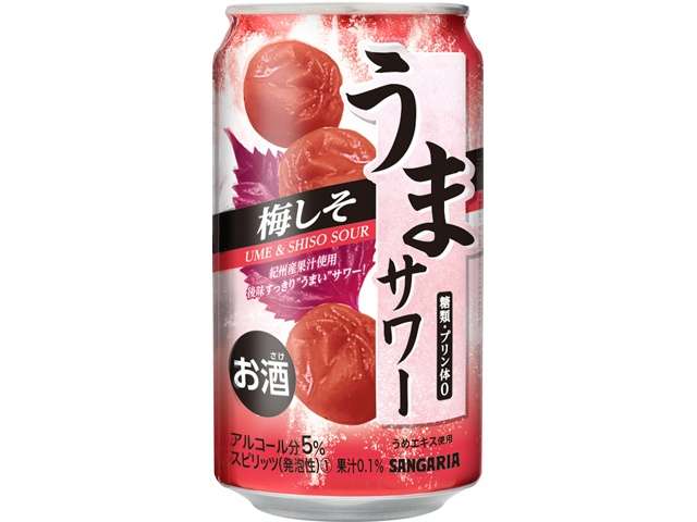 Sangaria Uma Sour Ume Shiso Chu-Hi 340ml Can