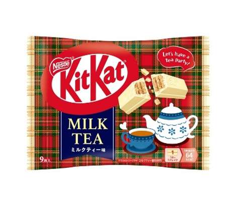 ９枚 キットカット ミルクティー味