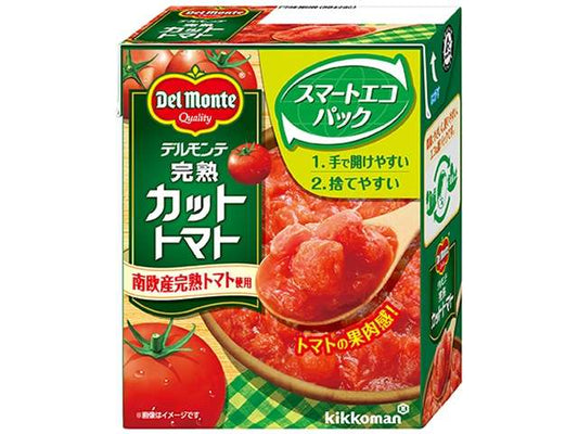 デル 完熟カットトマト紙パック