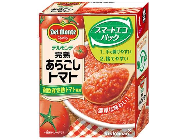 デル 完熟あらごしトマト紙パック
