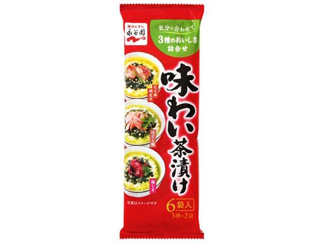 Nagatanien Assorted Flavor Ochazuke, 6 Sachets