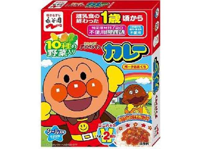 Nagatanien Anpanman Mini Pack Mild Pork Curry