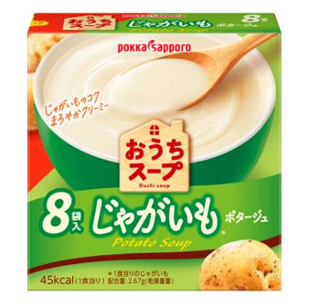 Ouchi Soup Potato 96g (8 Sachets)