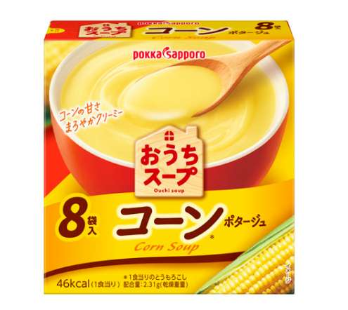 Ouchi Soup Corn 96g (8 Sachets)