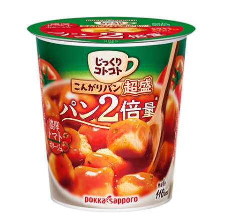 Jikkuri Kotokoto Toasted Bread Extra Rich Tomato Potage 28.7g