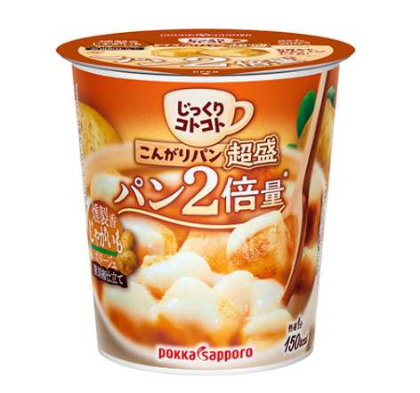 Jikkuri Kotokoto Toasted Bread Extra Smoked Potato Potage 34.4g