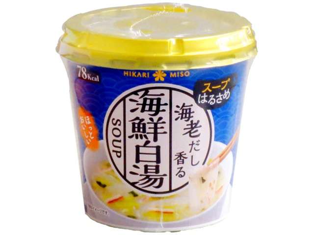 ひかり カップスープ春雨海鮮白湯