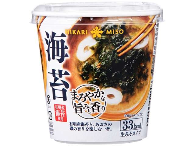 Hikari Miso Mellow Umami & Aroma Cup Miso Soup Nori Seaweed 19.9g