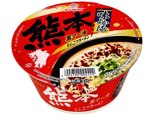Marutai Ajiyoka-tai Kumamoto Tonkotsu Ramen Cup 70g