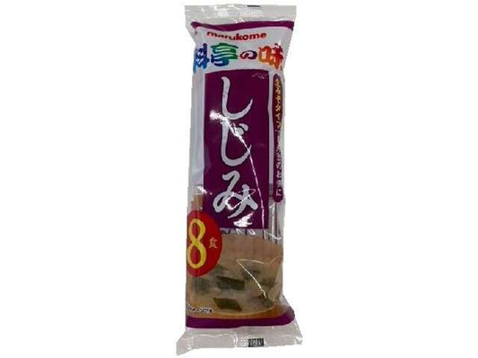 Marukome Ryotei no Aji Instant Fresh Miso Soup, Shijimi Clam, 8 Servings, 152g