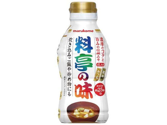 Marukome Ryotei no Aji Liquid Miso 430g