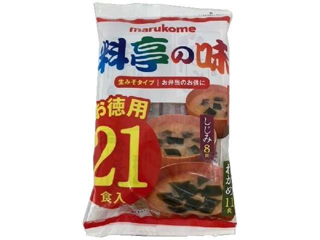 マルコメ 生みそ汁料亭の味お徳用