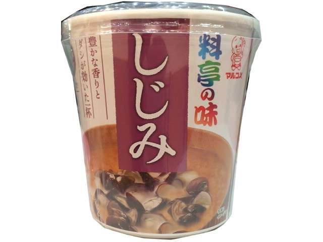 Marukome Cup Ryotei no Aji Shijimi Clam Miso Soup 49g