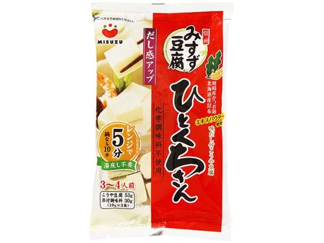 Misuzu Bite-Size Koya Tofu with Seasoning 83g