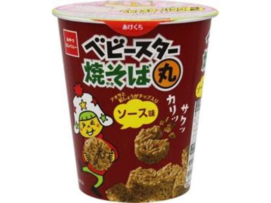Baby Star Yakisoba Maru Sauce Flavor 59g