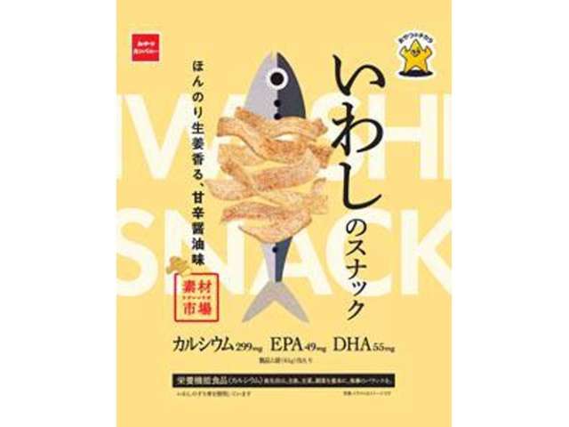 Sozai Ichiba Sardine Snack Sweet and Spicy Soy Sauce Flavor 61g
