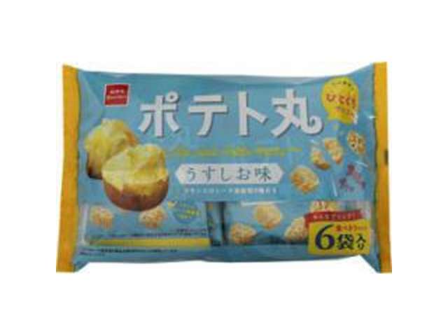 Potato Maru Lightly Salted 18g × 6 Bags