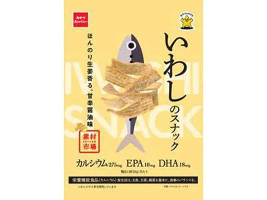 おやつＣ 素材市場鰯甘辛醤油小袋