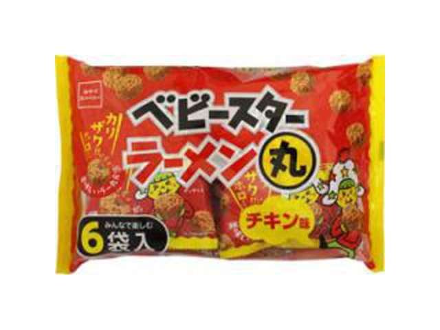 おやつＣ ラーメン丸チキン味６Ｐ