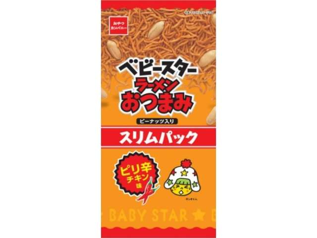 Baby Star Ramen & Peanut Mix Spicy Chicken Flavor, Slim Pack 52g