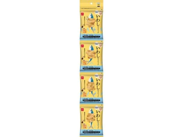Sozai Ichiba Sardine Snack Sweet and Spicy Soy Sauce Flavor 14g × 4 Bags