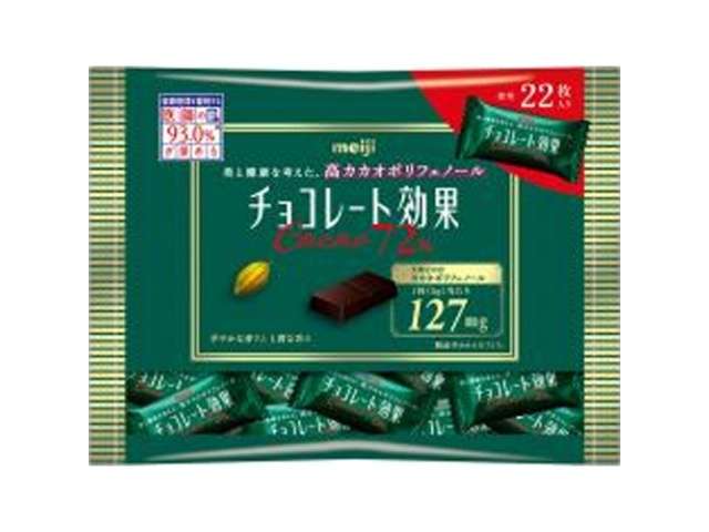 明治 チョコ効果カカオ７２％袋