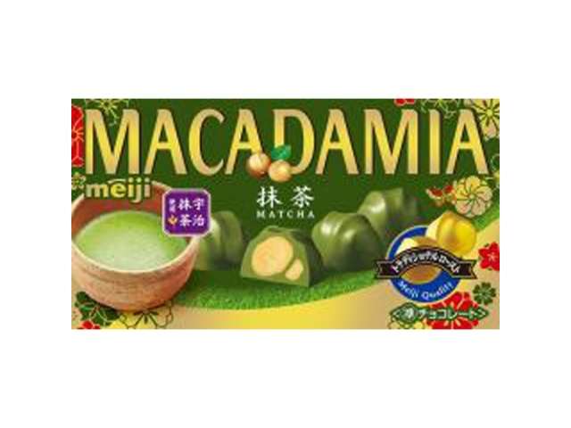 明治 マカダミアチョコ抹茶