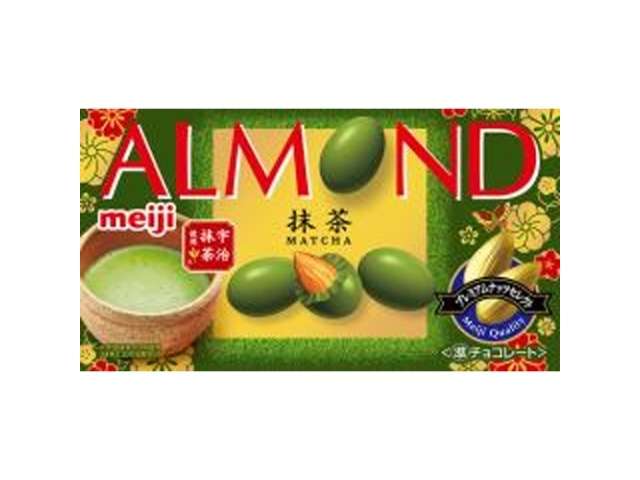 明治 アーモンドチョコレート抹茶