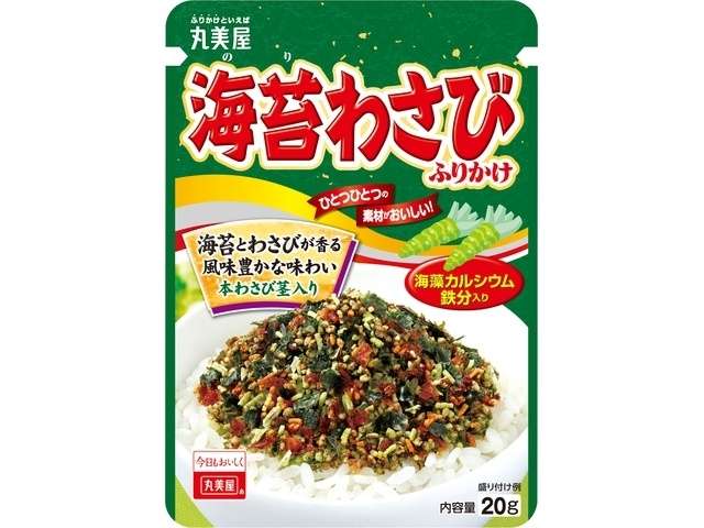 Marumiya Seaweed & Wasabi Furikake New Pack, 20g