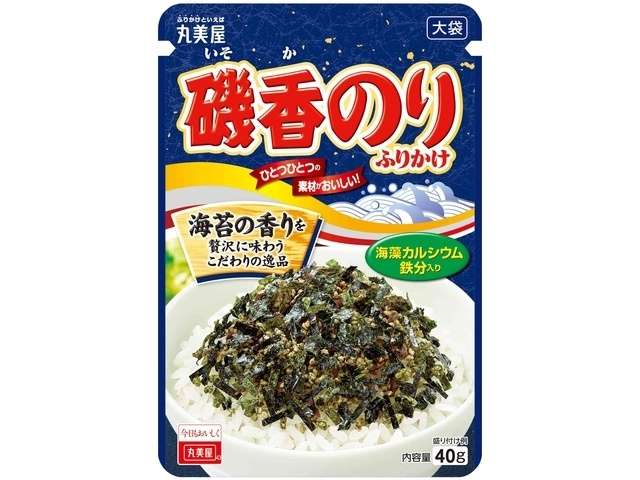 Marumiya Isoka Nori Seaweed Furikake Large Pack, 40g