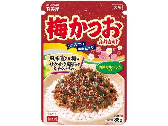 Marumiya Plum & Bonito Furikake Large Pack, 38g