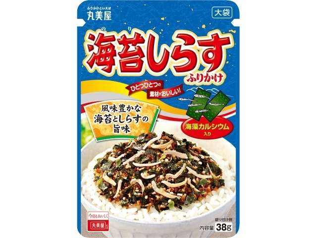 丸美屋　海苔しらすふりかけ大袋