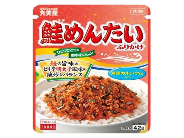 Marumiya Salmon & Spicy Cod Roe Furikake Large Pack, 42g