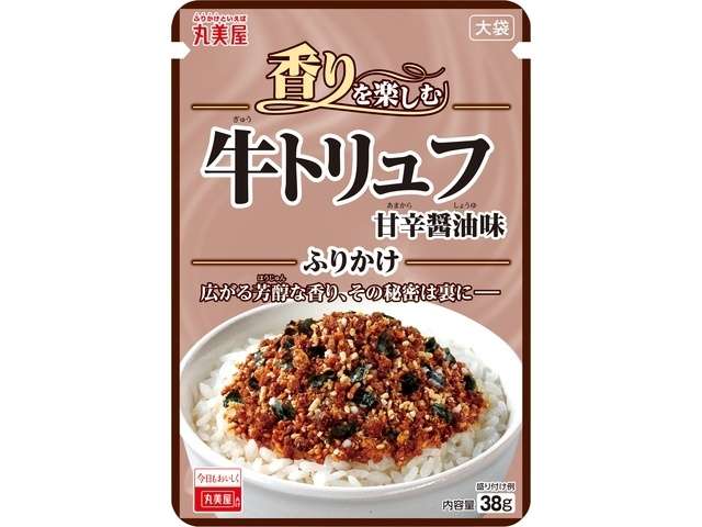 Marumiya Beef & Truffle Sweet Soy Sauce Furikake Large Pack, 38g