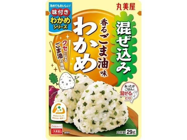 丸美屋　混ぜ込みわかめ香るごま油