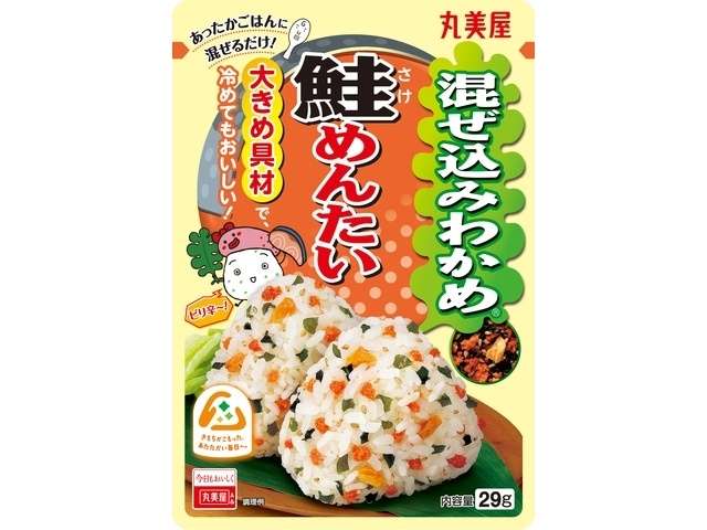 丸美屋　混ぜ込みわかめ鮭めんたい