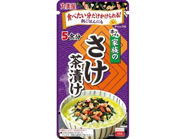 Marumiya Family Salmon Ochazuke Rice Seasoning Large Pack, 31g