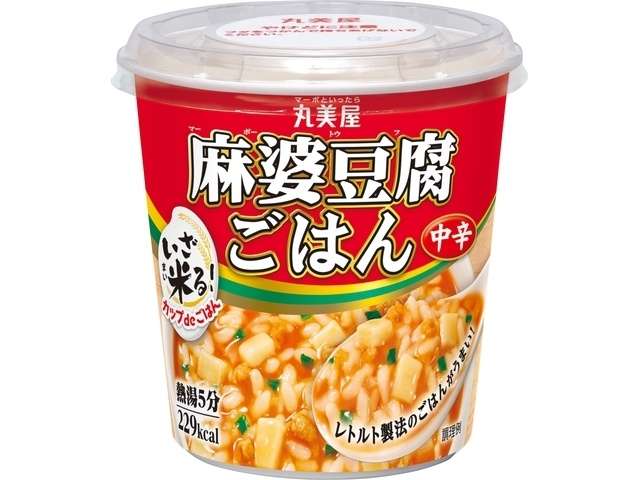 Marumiya Cup de Gohan Mapo Tofu with Rice Medium Hot 107.4g