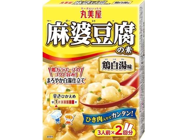 Marumiya Mapo Tofu Sauce Chicken Paitan Flavor 162g