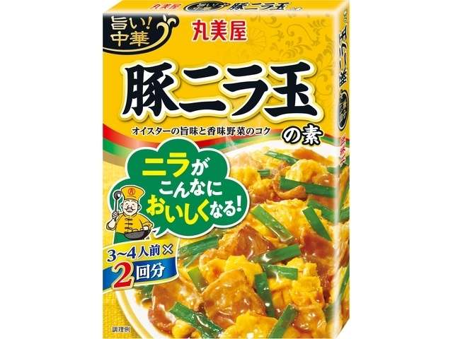 丸美屋　旨中華２回分豚ニラ玉の素