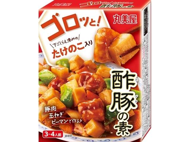 Marumiya Chunky Bamboo Shoot Sweet & Sour Pork Sauce 223g