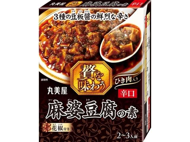 Marumiya Zei wo Ajiwau Mapo Tofu Sauce Hot 180g