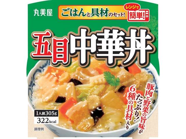 丸美屋　五目中華丼ごはん付